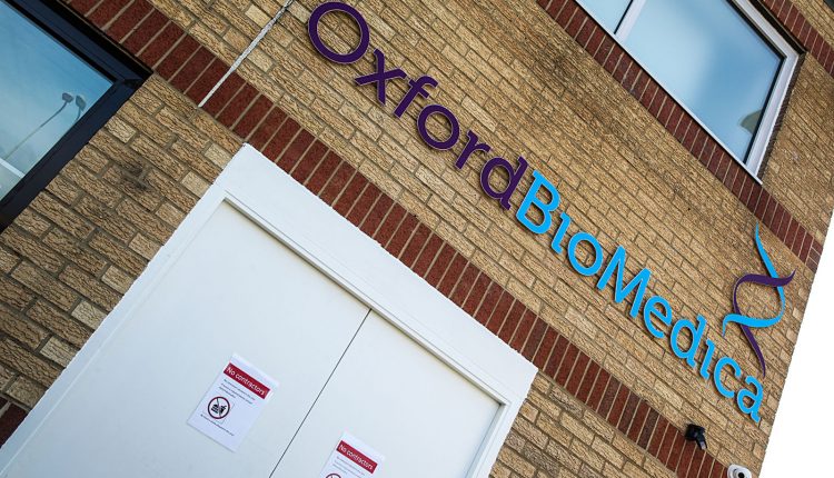 شعار شركة أكسفورد بيوميديكا Oxford Biomedica