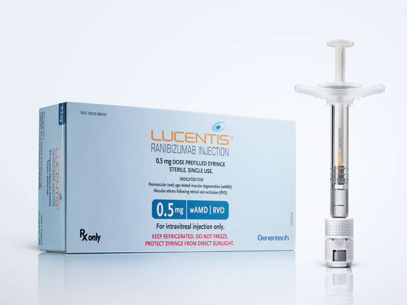 عقار Lucentis من شركتي روش ونوفارتس