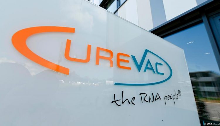 شعار شركة CureVac الألمانية للأدوية الحيوية