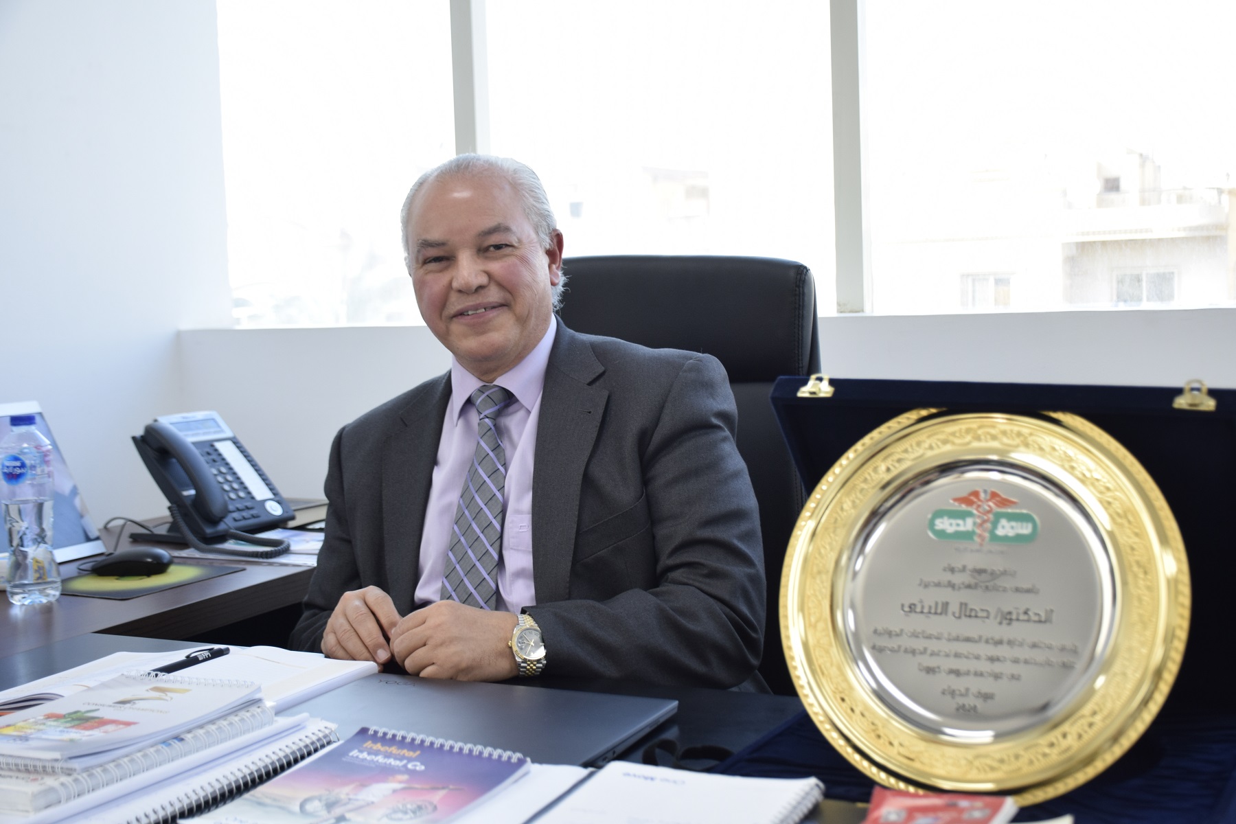 الدكتور جمال الليثي رئيس شركة المستقبل للأدوية 