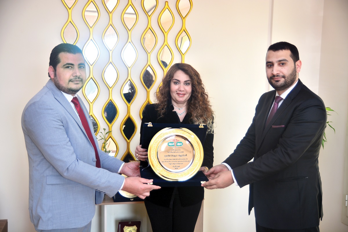 د. نيرفانا شلبي، النائب الأول لرئيس مجلس إدارة نيرهادو انترناشيونال للأدوية 