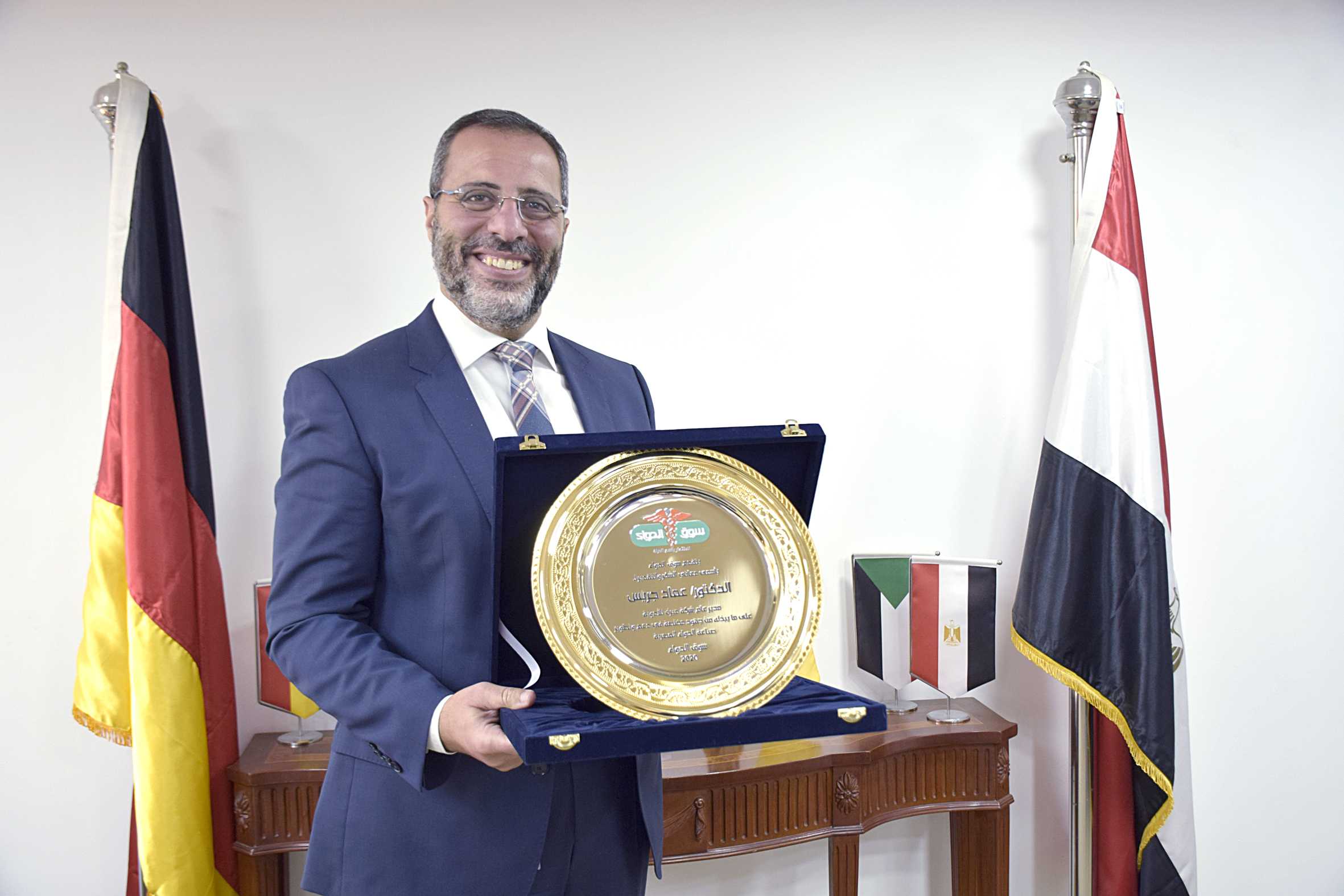 الدكتور عماد جريس العضو المنتدب لشركة ميرك للأدوية في مصر وأسواق أفريقيا النامية