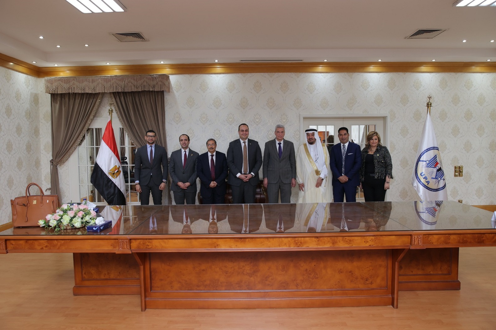 هيئة الشراء الموحد توقع بروتوكول تعاون مع اتحاد المستشفيات العربية 