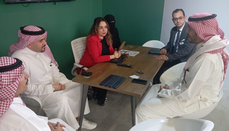 جانب من مشاركة ممثلي هيئة الدواء المصرية في ملتقى الصحة العالمي بالرياض