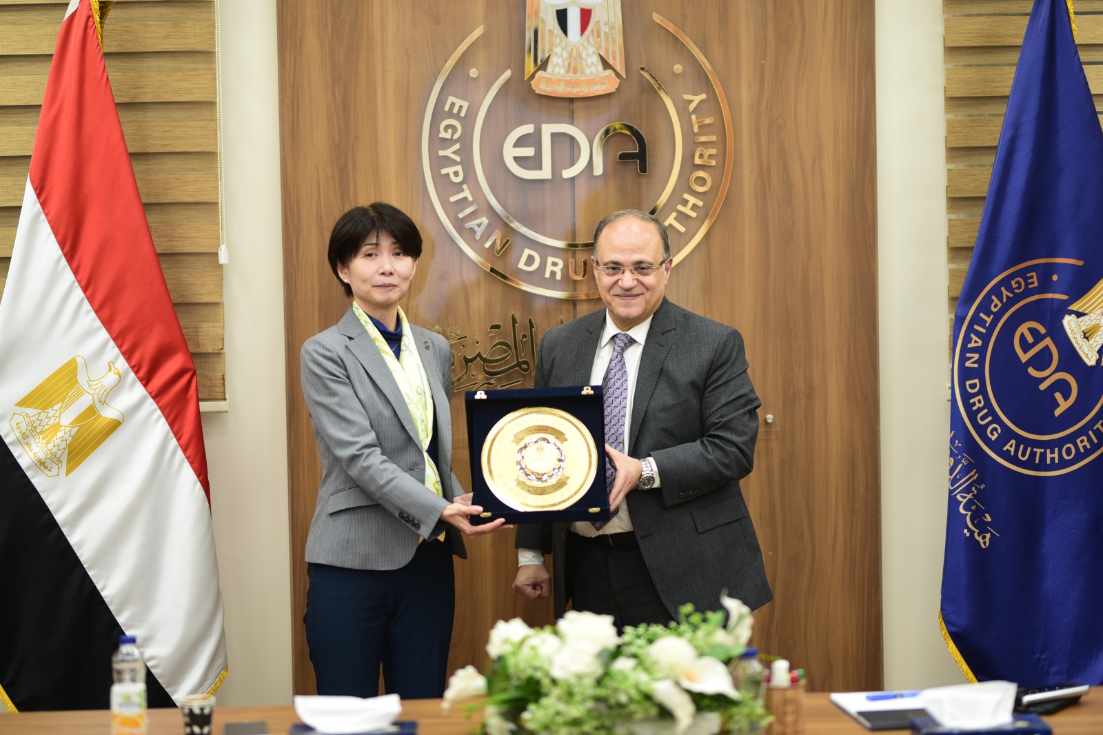رئيس هيئة الدواء يستقبل مساعد المدير العام لمنظمة الصحة العالمية لشؤون الأدوية والمنتجات الصحية