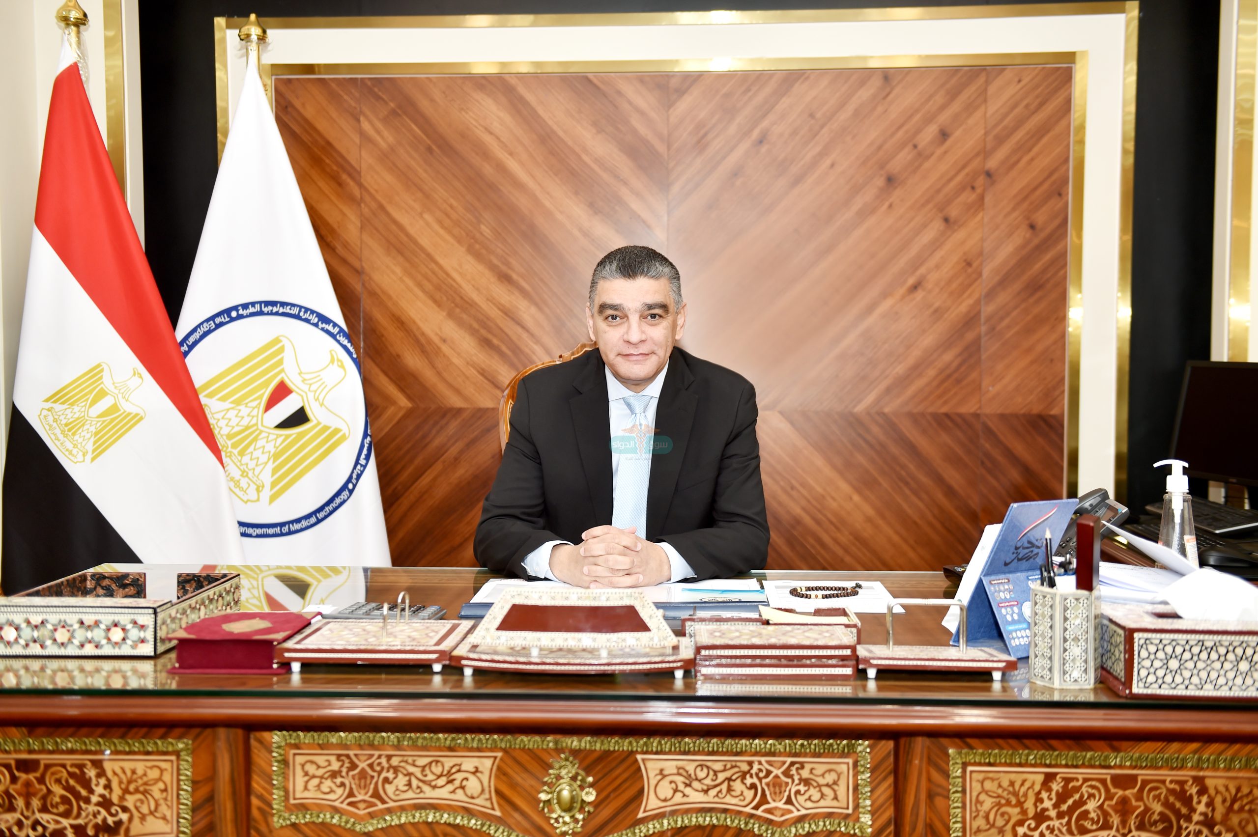 الدكتور هشام ستيت رئيس الهيئة المصرية للشراء الموحَّد والإمداد والتموين الطبى وإدارة التكنولوجيا الطبية