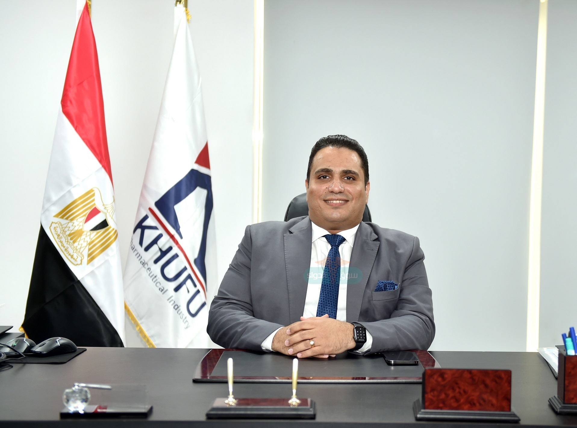المهندس عماد روفائيل رئيس مجلس إدارة شركة «خوفو فارما» للصِّناعات الدوائية