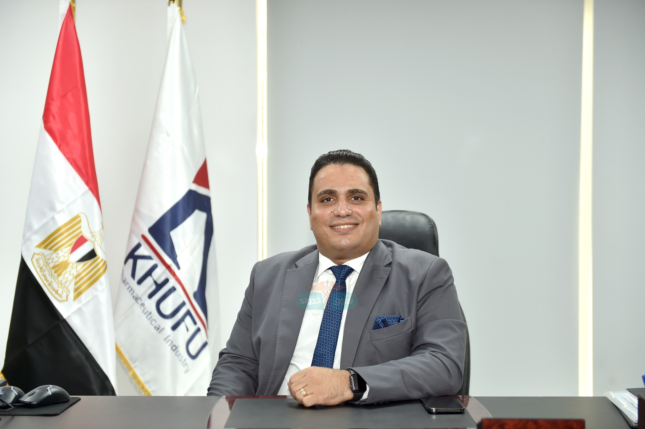 المهندس عماد روفائيل رئيس مجلس إدارة شركة «خوفو فارما» للصِّناعات الدوائية