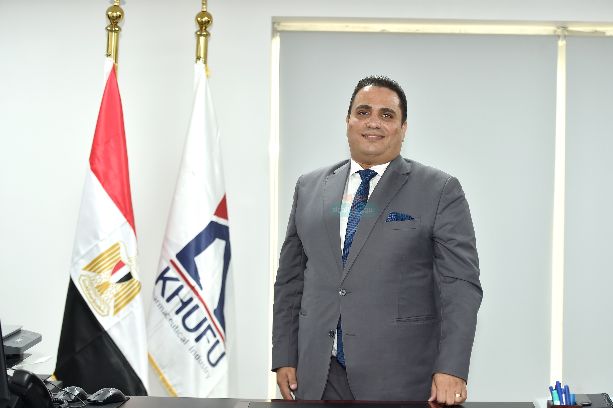 المهندس عماد روفائيل رئيس مجلس إدارة شركة «خوفو فارما» للصِّناعات الدوائية